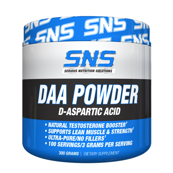Serious Nutrition Solutions SNS DAA Powder|D-Aspartic Acid|Bodyandfitness.com
