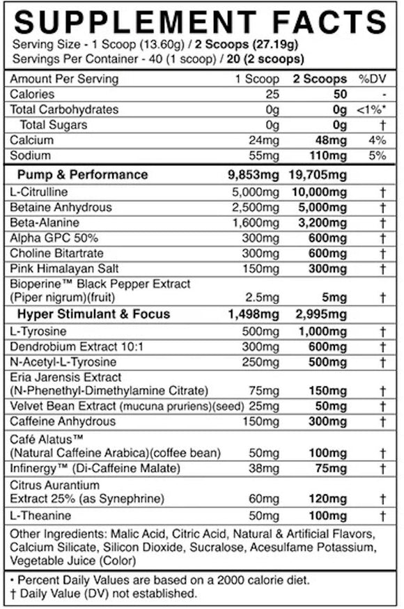 BlackMarket Labs Defy Hyper-Stimulant
