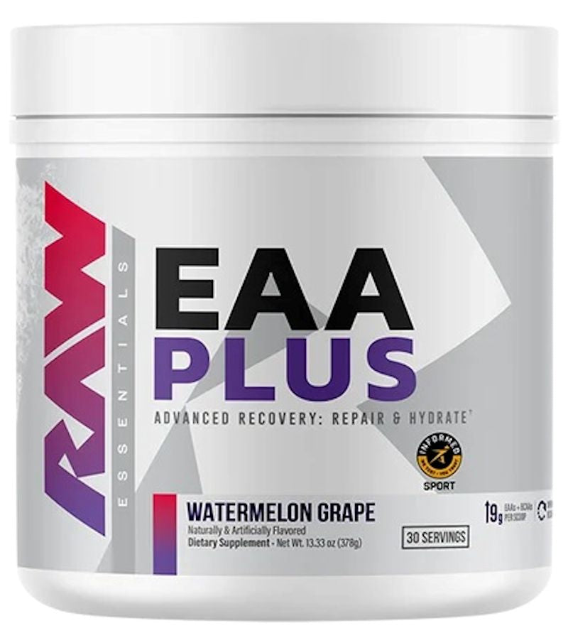 Raw Nutrition EAA Plus 30 Servings|BCAA|Bodyandfitness.com