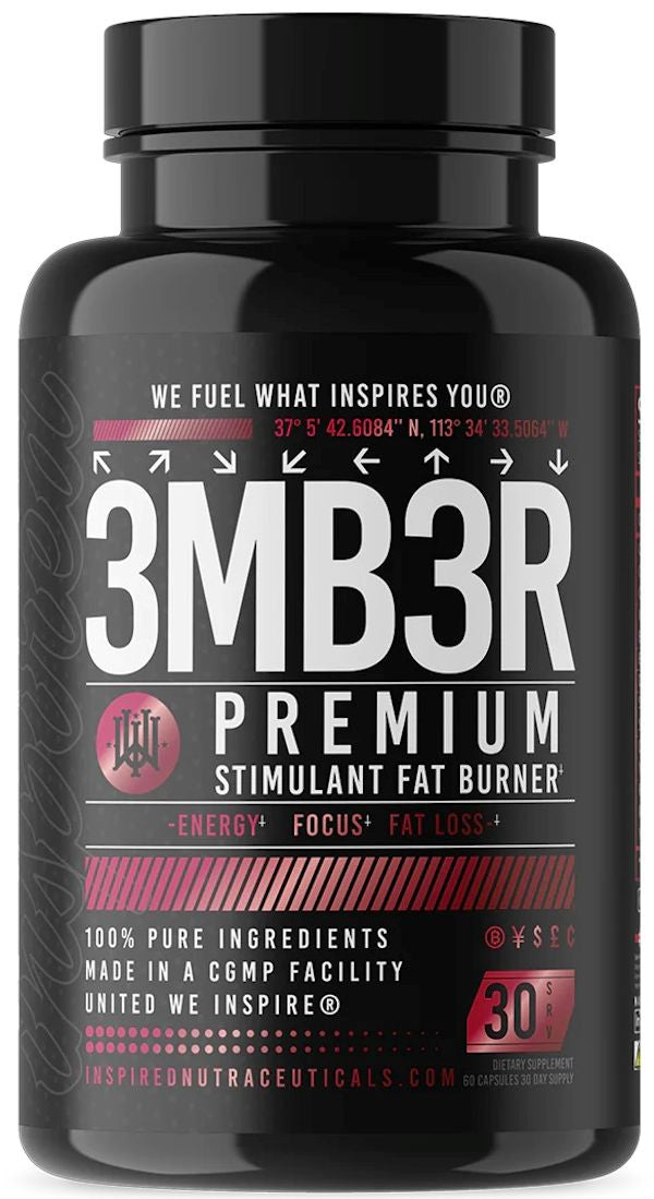Inspired Nutraceuticals 3MB3R Stimulant Fat Burner