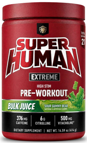 Alpha Lion SuperHuman Extreme Pre-Workout High-Stim