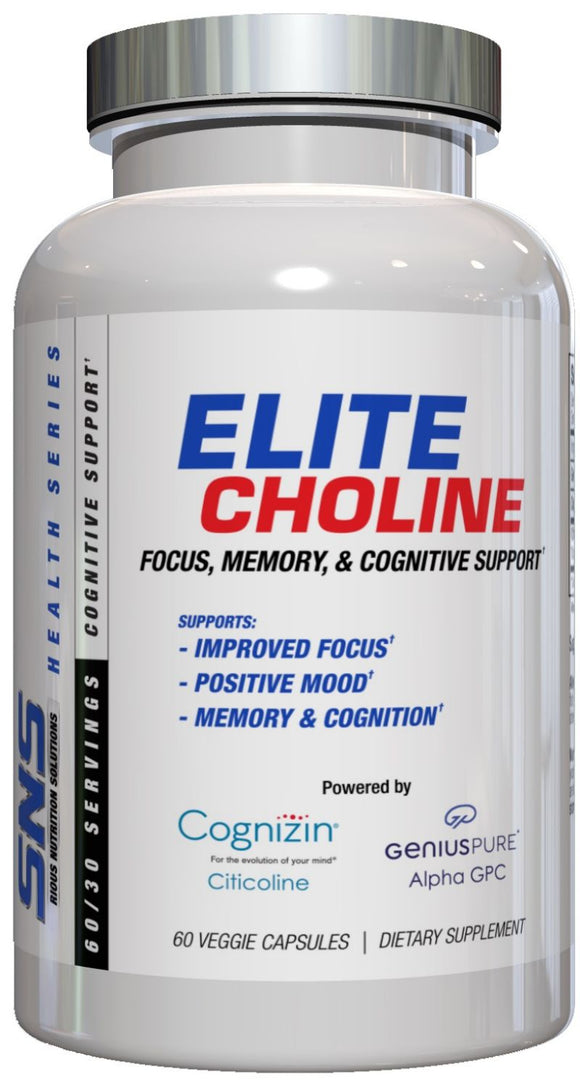 SNS Serious Nutrition Solutions Elite Choline|Memory|Bodyandfitness.com