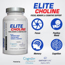 SNS Serious Nutrition Solutions Elite Choline|Memory|Bodyandfitness.com