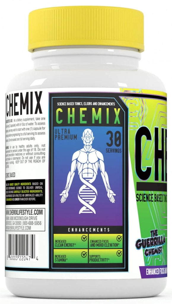 Chemix Energy All-Natural Stimulant 60 caps|Pre-Workout|Bodyandfitness.com