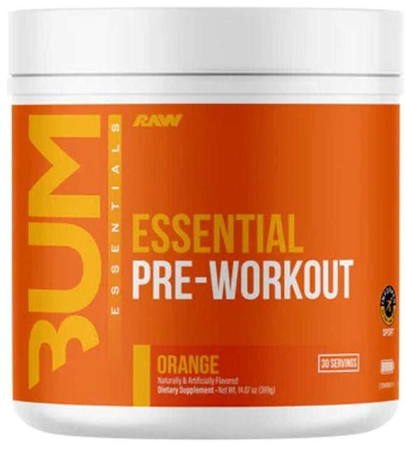 Raw Nutrition Essential Pre-Workout|Pre workout|Bodyandfitness.com