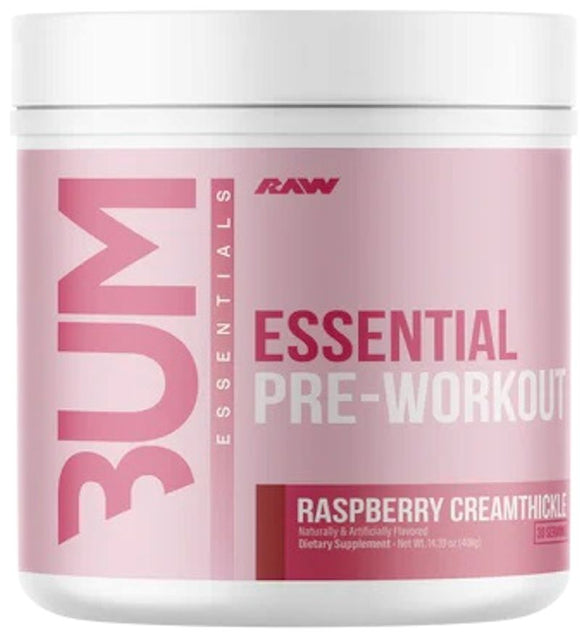 Raw Nutrition Essential Pre-Workout|Pre workout|Bodyandfitness.com
