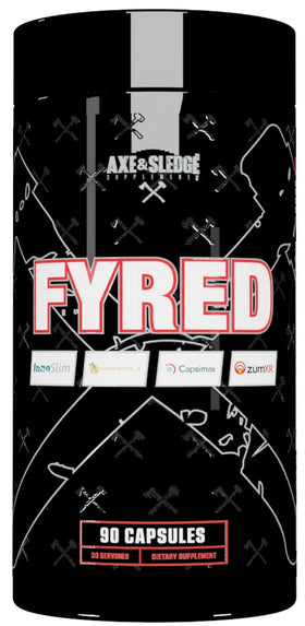 Axe & Sledge Fyred Fat Burner 90 Capsules|Fat Burner|Bodyandfitness.com