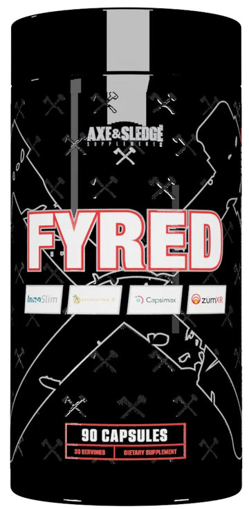 Axe & Sledge Fyred Fat Burner 90 Capsules|Fat Burner|Bodyandfitness.com