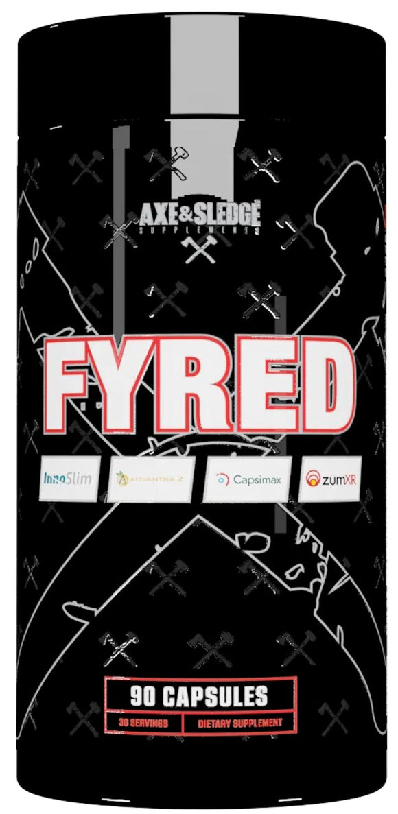 Axe & Sledge Fyred Fat Burner 90 Capsules|Fat Burner|Bodyandfitness.com