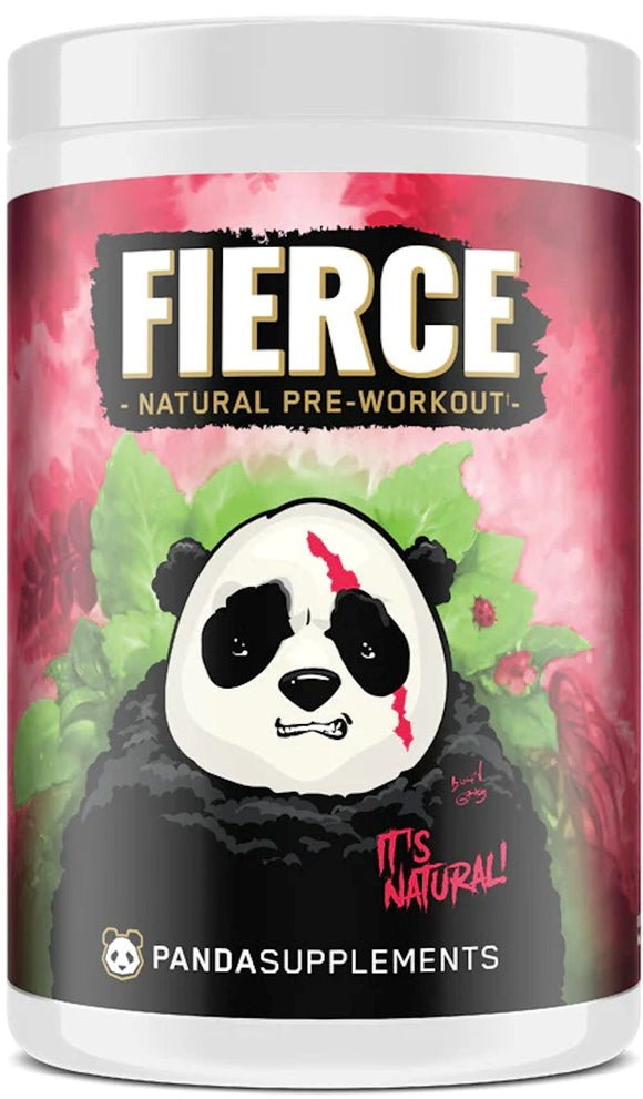 Panda Supps Fierce Natural Pre-Workout 30 servings|Pre-Workout|Bodyandfitness.com