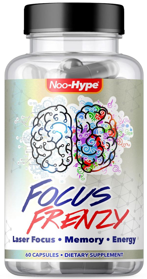 Noo-Hype Focus Frenzy 60 caps|Focus|Bodyandfitness.com