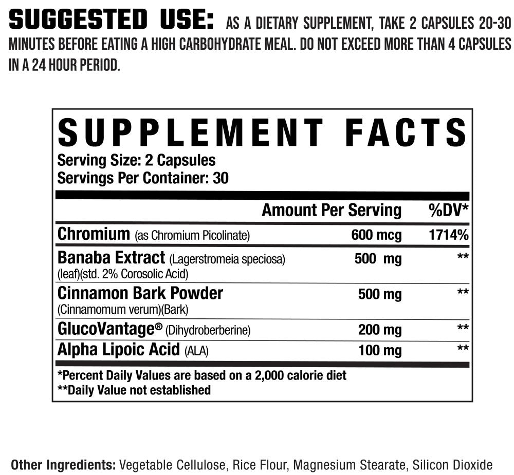 Axe & Sledge GDA+ | Glucose Disposal Agent fact