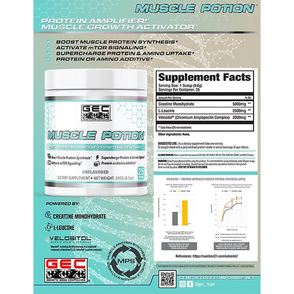 GEC Muscle Potion|Creatine|Bodyandfitness.com