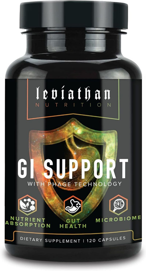 Leviathan Nutrition GI Support | Promotes Healthy Gut Health & Gut Bacteria