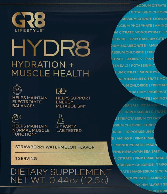 GR8 Lifestyle Hydr8 28 Packets