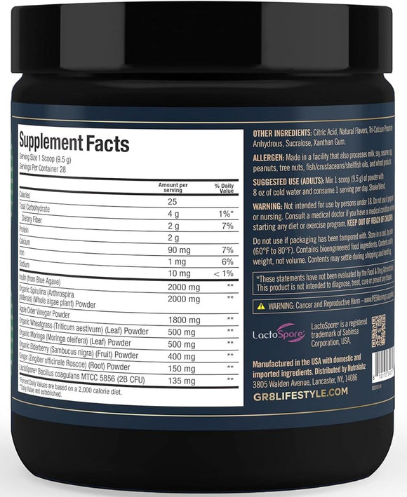 GR8 Lifestyle Activ8 Gut Health