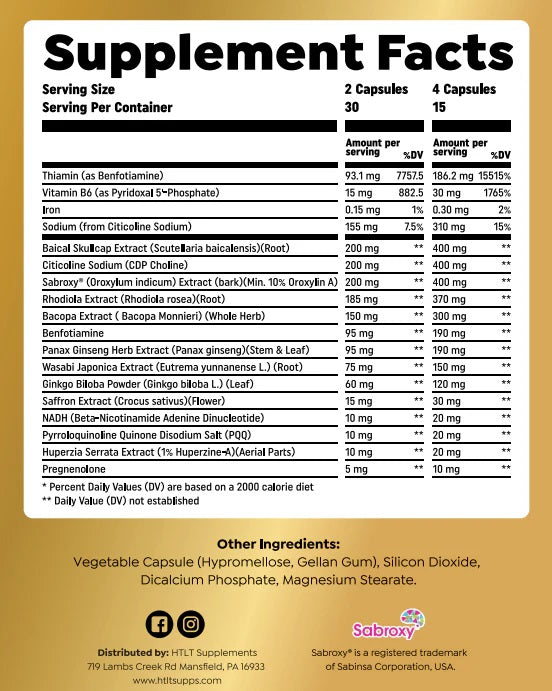 HTLT Supps G Focus Limitless|Memory|Bodyandfitness.com