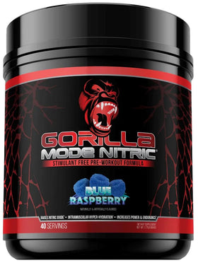 Gorilla Mind Gorilla Mode Nitric 40 Servings|Pre-Workout|Bodyandfitness.com