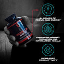 Gorilla Mind, Advanced Nootropic Formula, 150 Capsules|Memory|Bodyandfitness.com