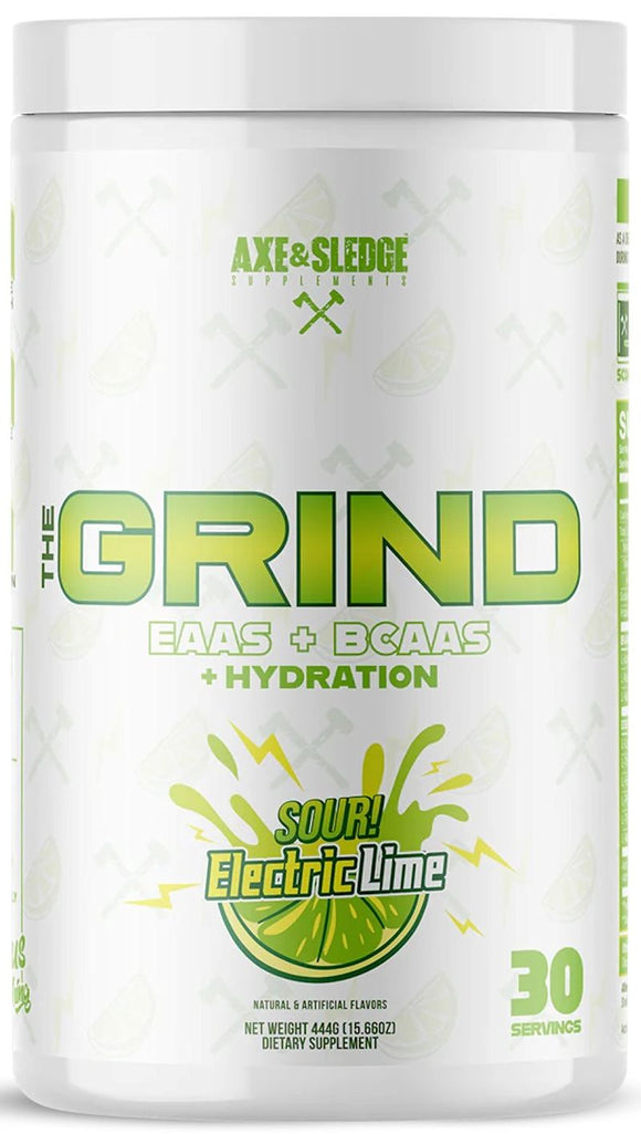 Axe & Sledge The Grind EAA+ Hydration 30 Servings|BCAA|Bodyandfitness.com