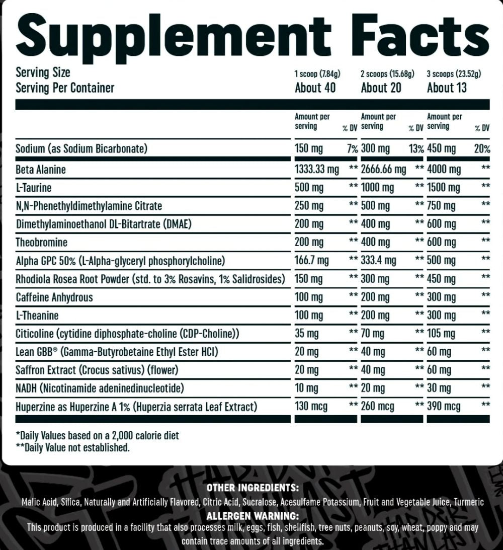 HTLT Hardcor3D High Stim Preworkout|Pre Workout|Bodyandfitness.com