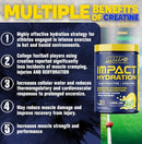 MHP Impact Hydration Electrolytes + Creatine Lemon Lime - 30 Servings-2