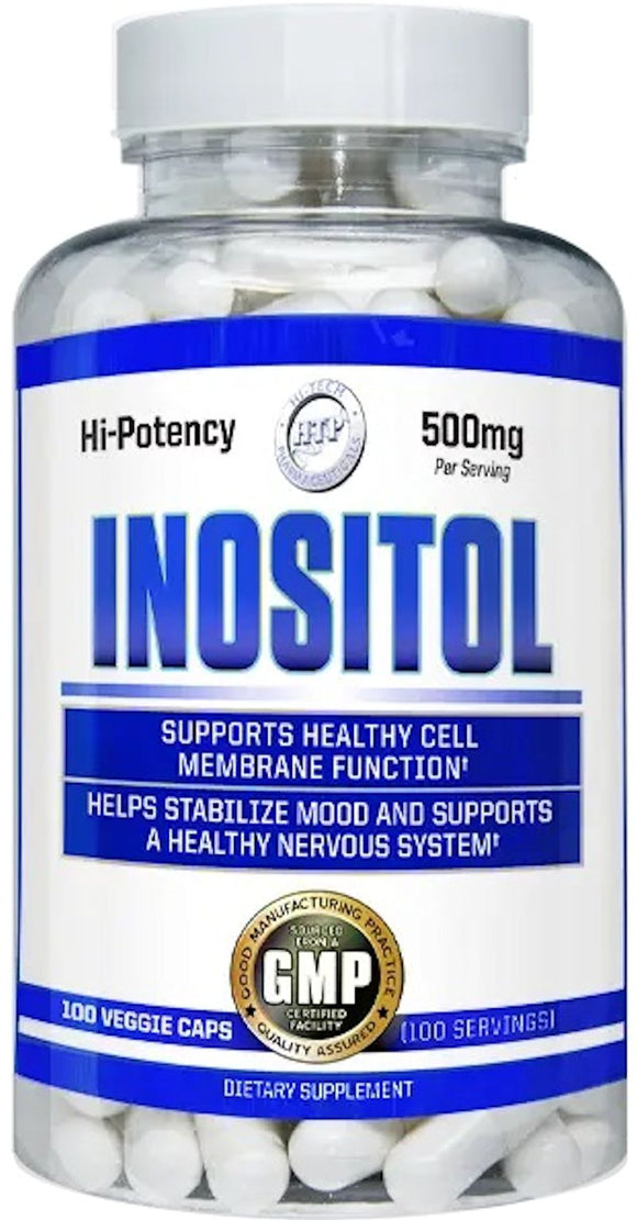 Hi-Tech Pharma Inositol Mood Support 100 Veggie Capsules