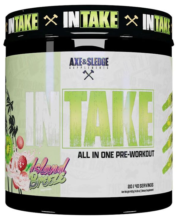Axe & Sledge Intake All In One Pre-Workout 20/40 Servings|Pre Workout|Bodyandfitness.com