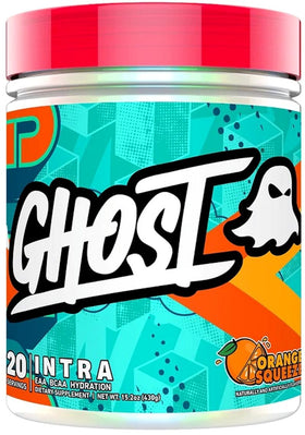 Ghost Intra EAA BCAA Hydration Orange Squeeze|Post Workout|Bodyandfitness.com