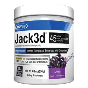 USP Labs Hardcore Pre-Workout Grape 45 Servings