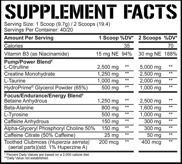 5% Nutrition Kill It Stim-Pumps Pre-Workout