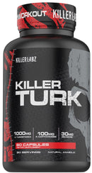 Killer Labz Killer Turk Natural Muscle Builder 60 Capsules|Muscle Builder|Bodyandfitness.com