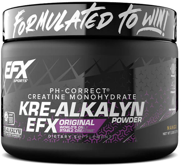 EFX Sports Kre-Alkalyn Powder 110 gms|Creatine|Bodyandfitness.com