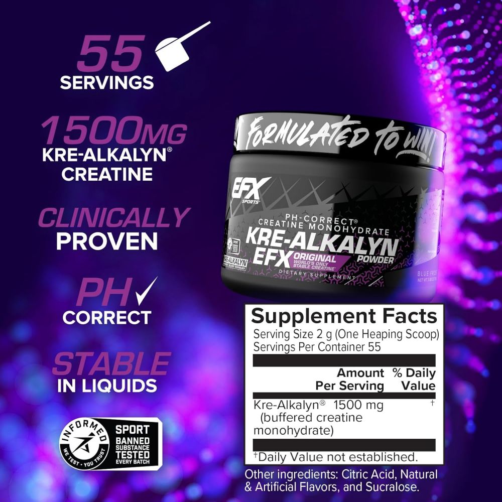 EFX Sports Kre-Alkalyn Powder | BodyandFitness.com fa