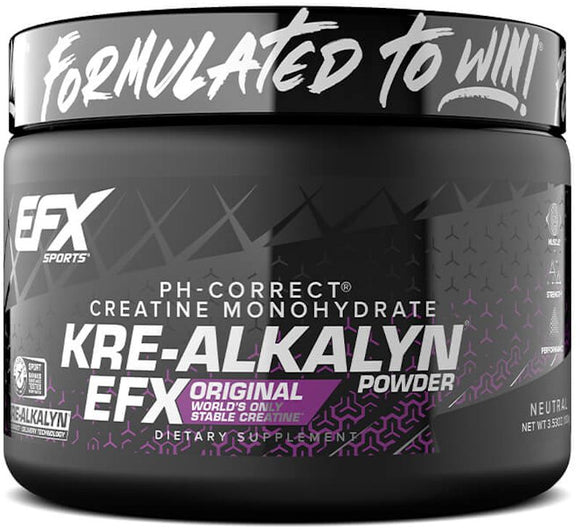EFX Sports Kre-Alkalyn Powder 110 gms|Creatine|Bodyandfitness.com