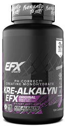 EFX Sports Kre-Alkalyn 120 caps|Creatine|Bodyandfitness.com