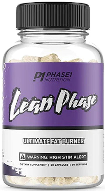 Phase 1 Nutrition Lean Phase Fat Burner 60 Capsules|Fat Burner|Bodyandfitness.com