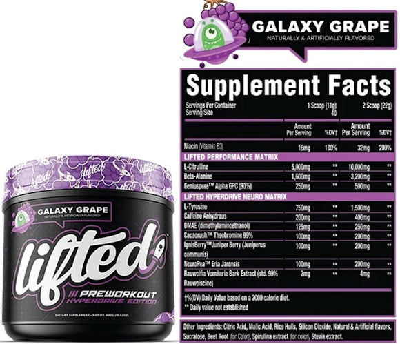 MuscleSport Lifted Hyperdrive Edition Pre-Workout|Pre workout|Bodyandfitness.com