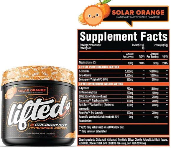 MuscleSport Lifted Hyperdrive Edition Pre-Workout|Pre workout|Bodyandfitness.com