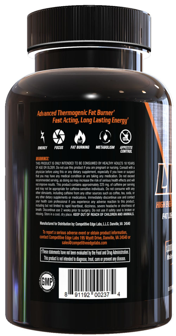 Competitive Edge Labs Lipo Elite Fat Burner 90 Veg Capsules|Appetite Control|Bodyandfitness.com
