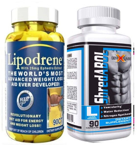 Hi-Tech Pharmaceuticals ShredAbol + Fat Burner|Metabolism Boosters|Bodyandfitness.com