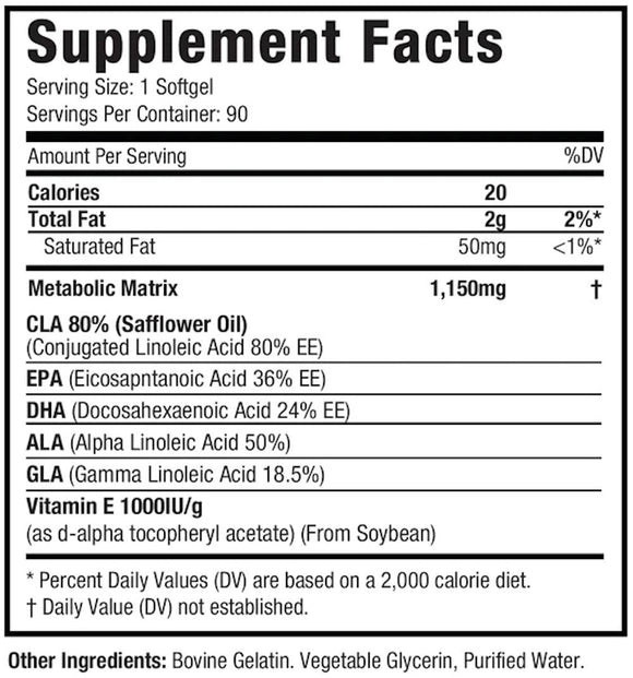 MuscleSport, Liposlim Revolution, 90 Softgels, Non-Stim Fat Burner