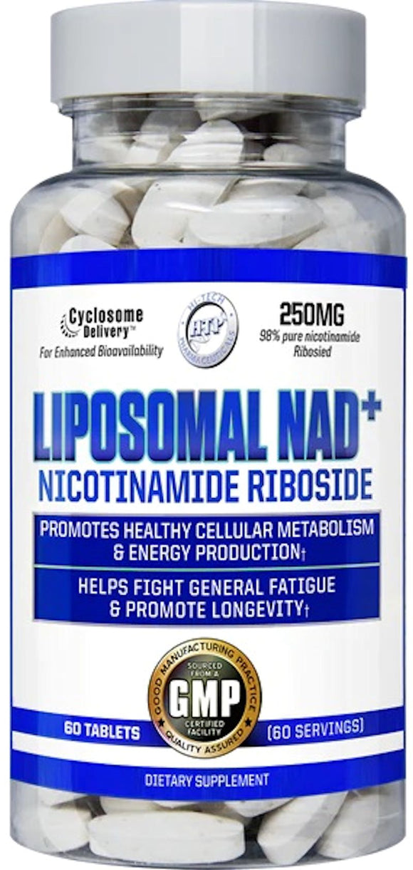 Hi-Tech Pharmaceutical Liposomal NAD+|Anti-Aging|Bodyandfitness.com
