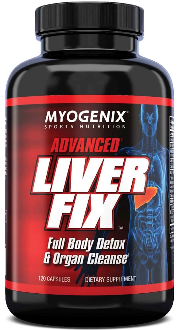 Myogenix Liver Fix 120 caps|Liver Support|Bodyandfitness.com