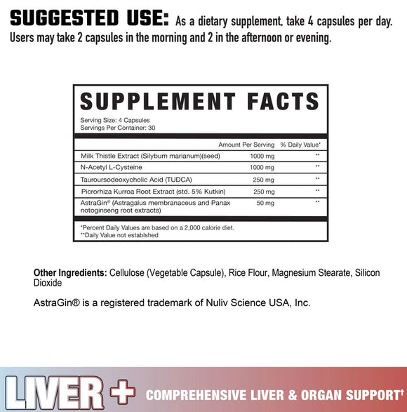 Axe & Sledge LIVER + 120/CAPS|Liver Support|Bodyandfitness.com