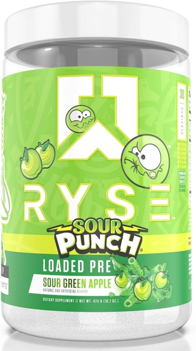 RYSE Loaded Pre-Workout sour