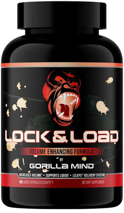 Gorilla Mind Lock & Load 180 Capsules|Men's Health|Bodyandfitness.com