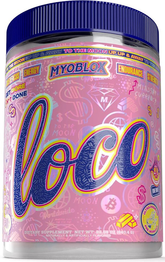Myoblox Loco Pre Workout 40 servings|Pre-Workout|Bodyandfitness.com