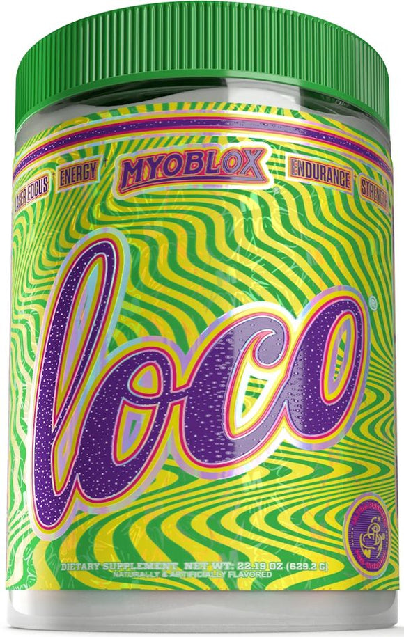 Myoblox Loco Pre Workout 40 servings|Pre-Workout|Bodyandfitness.com
