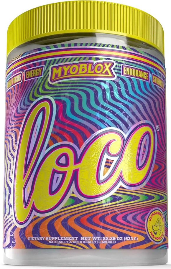 Myoblox Loco Pre Workout 40 servings|Pre-Workout|Bodyandfitness.com
